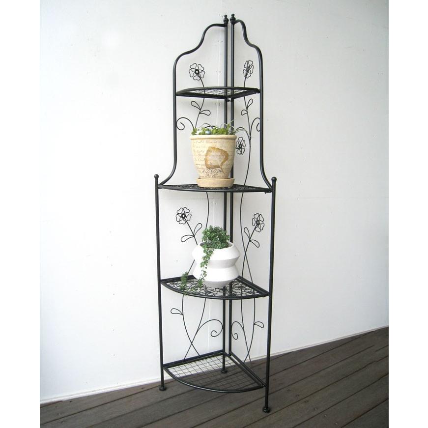 フラワースタンド プランタースタンド コーナー コーナースタンド