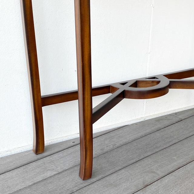 コンソールマホガニー 透かし彫 コンソールテーブル サイドテーブル