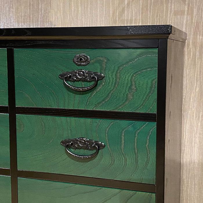 チェスト 整理箪笥 和箪笥 民芸家具風 和家具 日本製 国産家具 民芸