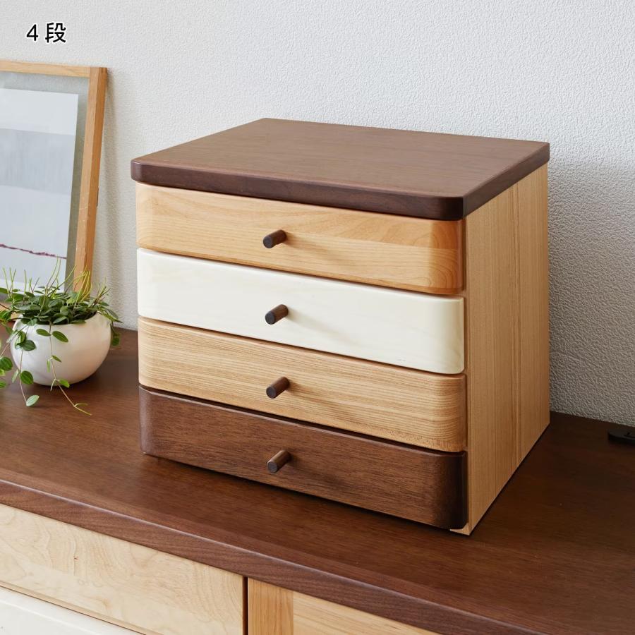 レターケース 書類入れ 木製 おしゃれ 日本製 国産 無垢材 天然木 3段