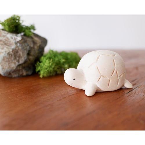 かめ 亀 カメ turtle インテリア 置物 木彫り 木製 動物雑貨