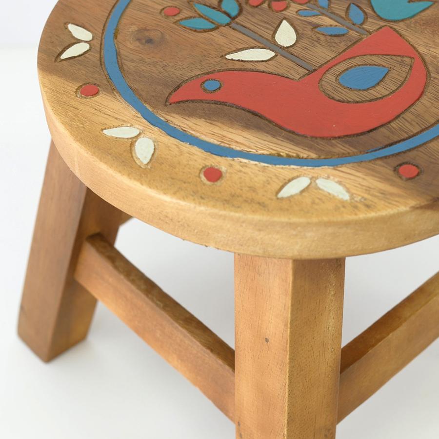 スツール キッズチェア ヒュッゲ HYGGE 小鳥 Bird 北欧 天然木 木製