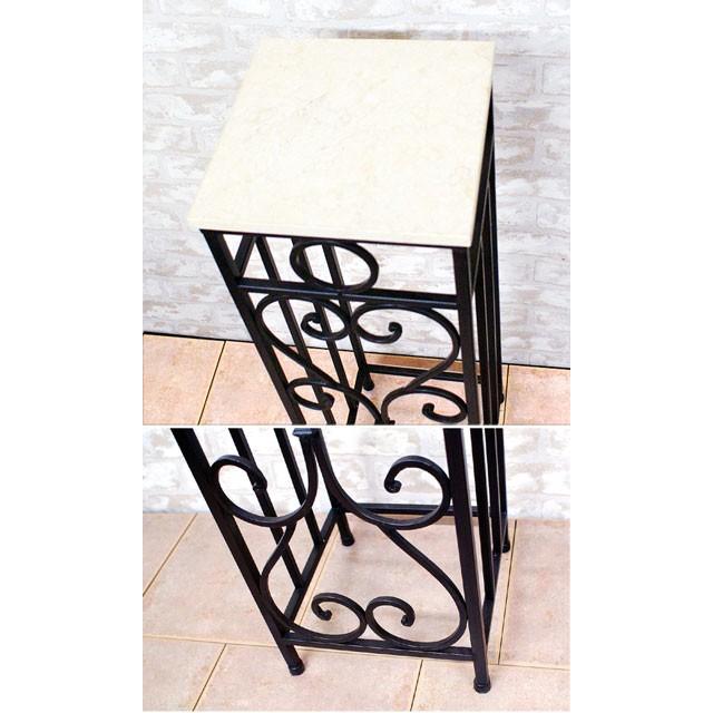 コンソールテーブル 大理石風 アイアン コンソール サイドテーブル