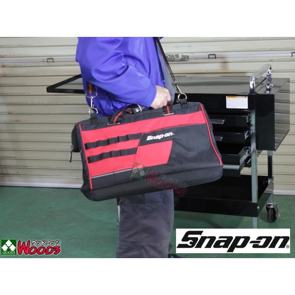 スナップオン Snap-on ツールバッグ S-005 がま口 ショルダーバッグ 幅