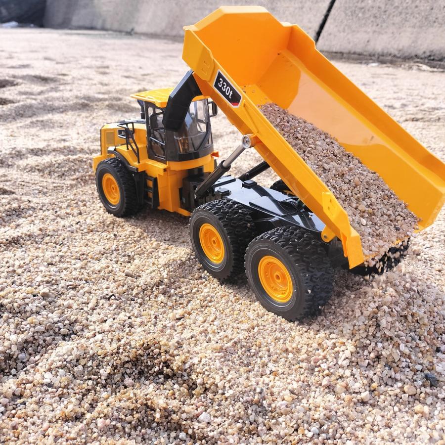 ラジコン 建設車両 3点セット（ショベルカー ダンプカー ホイール