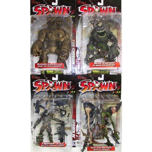 スポーン シリーズ 12 Repaint アクション フィギュア セット of 4