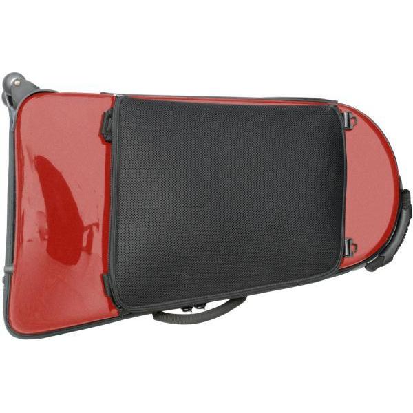 bags EFBE M-RED ユーフォニアム ケース メタリック レッド ハード