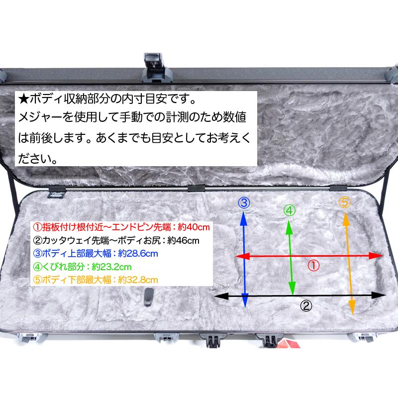 Fender（フェンダー） Deluxe Molded Case Stratocaster Telecaster