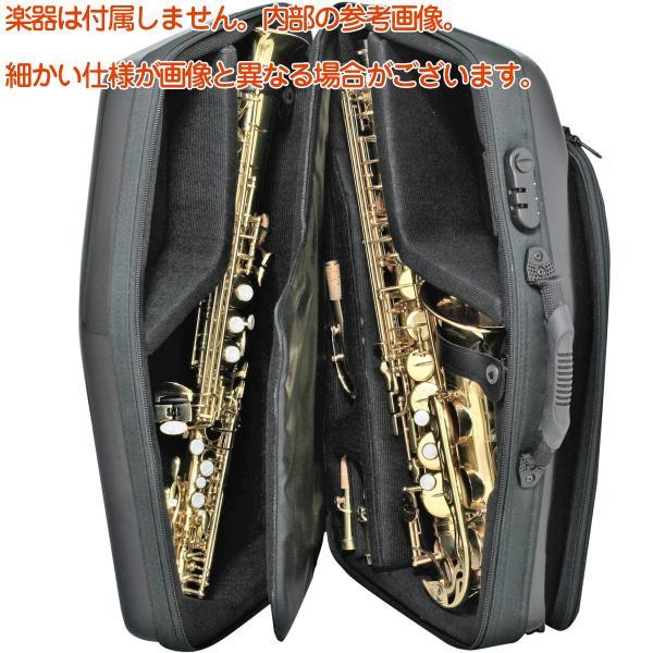 bags(バッグス) EF2SAS M-BLK ダブルケース アルトサックス ソプラノ