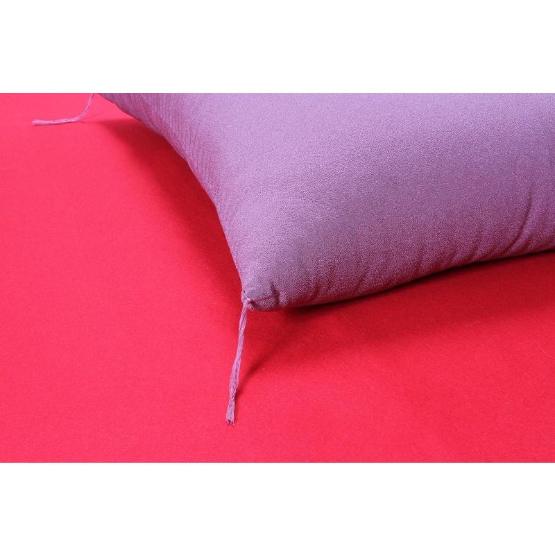 丹後ちりめん（紅藤色） 座布団 夫婦判 高座・落語などに : わたや森