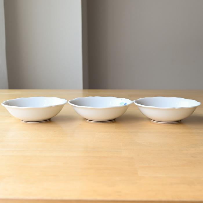 香蘭社 小鳥の詩 三つ組小鉢 有田焼 鉢 食器 セット おしゃれ ボウル