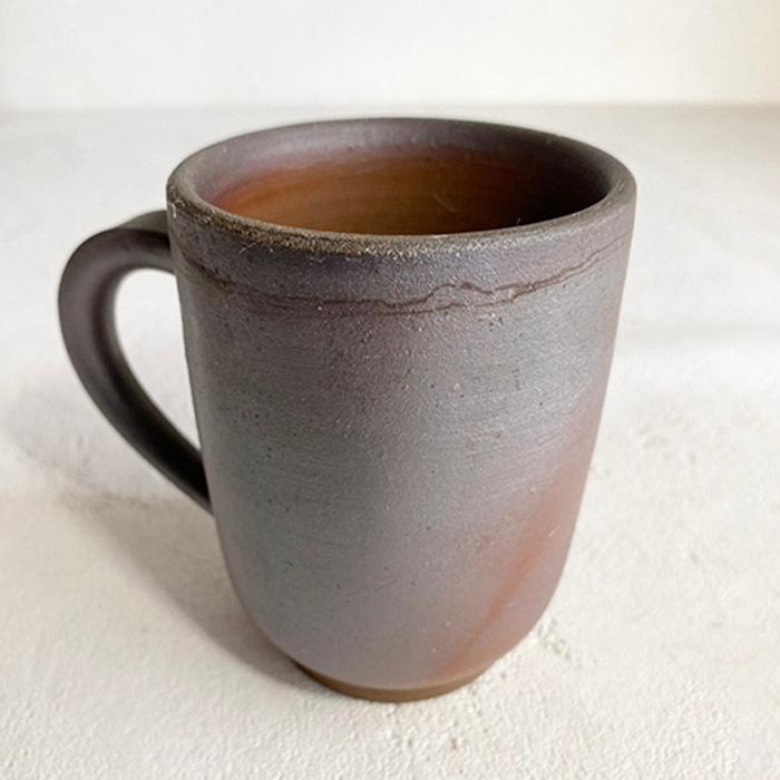 備前焼 マグカップ 戸田兼人作 陶器 日本製 ビールグラス 父の日