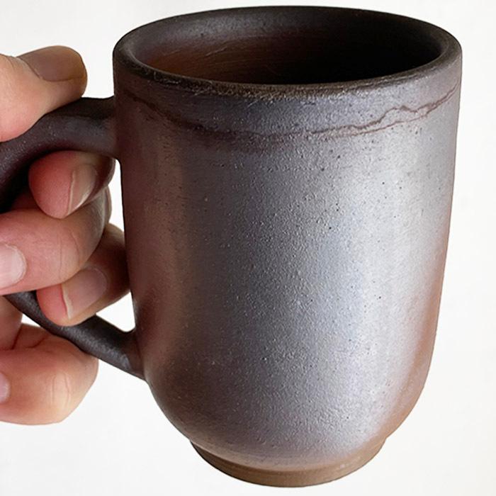備前焼 マグカップ 戸田兼人作 陶器 日本製 ビールグラス 父の日