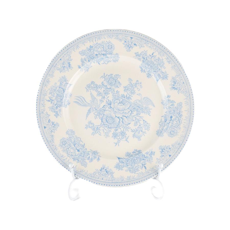BURLEIGH（バーレイ） ブルー アジアティックフェザンツ 中皿 リム