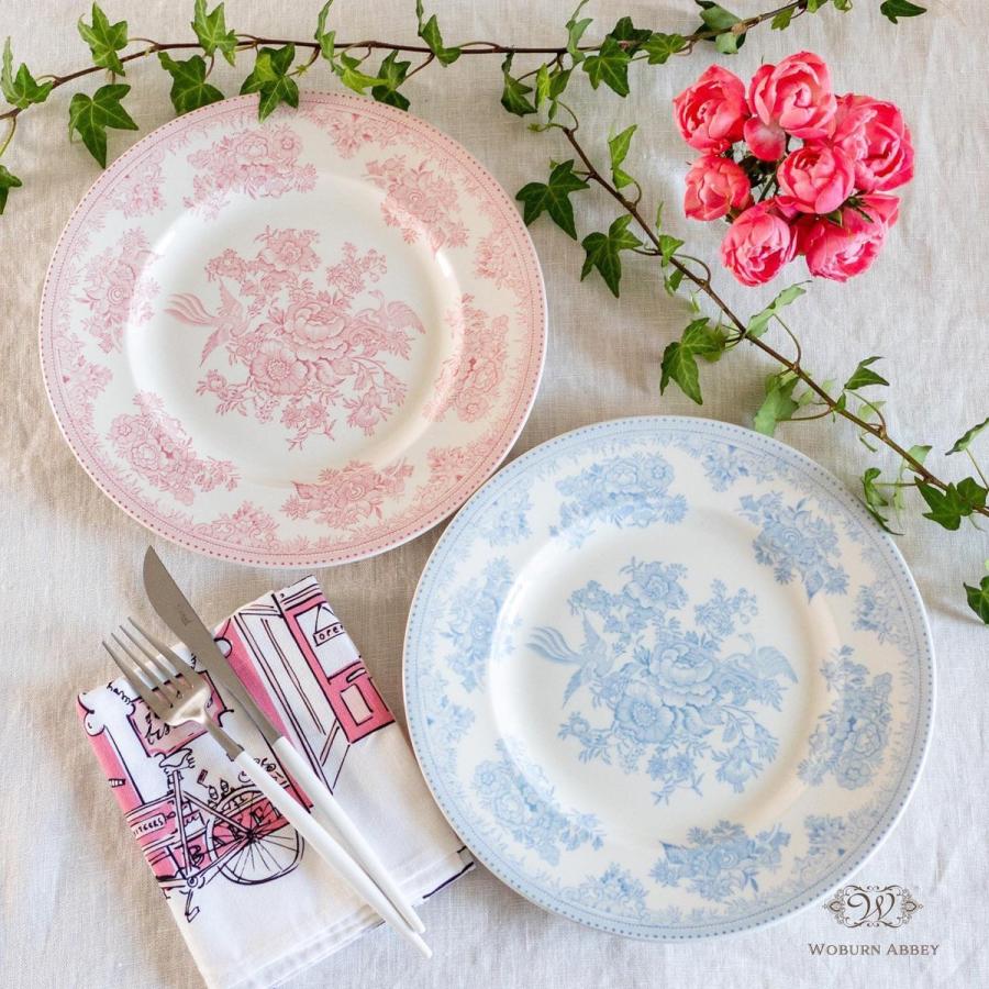 BURLEIGH（バーレイ） ブルー アジアティックフェザンツ 大皿 25.5cm