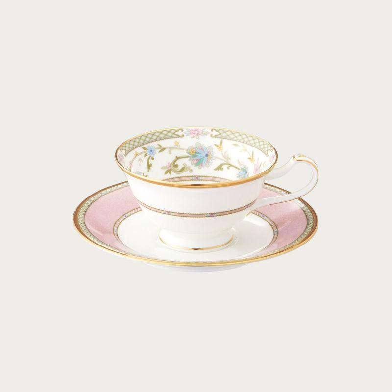 ノリタケ Noritake ヨシノ ティー・コーヒー碗皿 カップ＆ソーサー