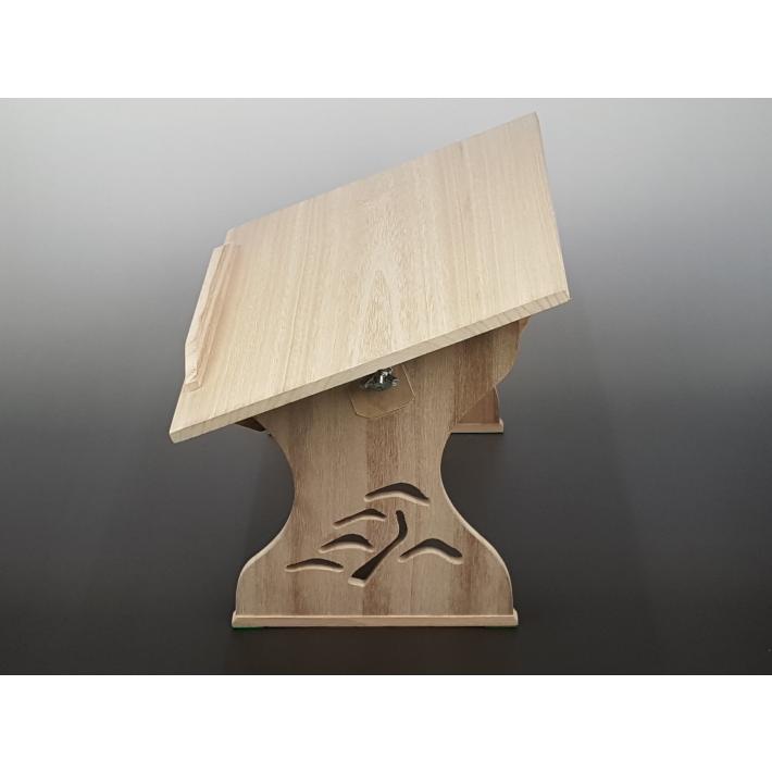 三味線・琴用譜面台】桐譜面台（松すかし） : 和楽器市場 Yahoo!店