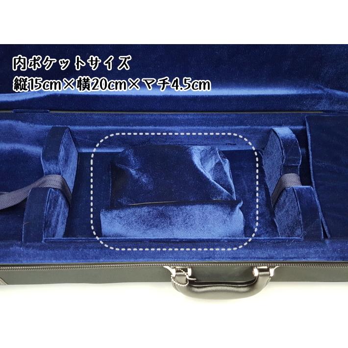 三味線ケース 新・600DPU撥水軽量長ケース（細棹・中棹三味線用/長唄