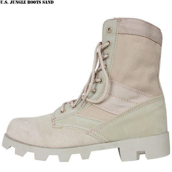 MILITARY（ミリタリー） 新品 米軍ジャングルブーツ サンド メンズ