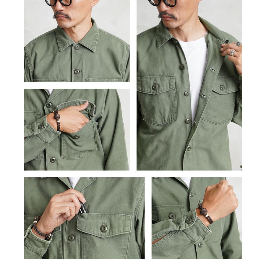 MILITARY（ミリタリー） 実物 USED 米軍 OG-107 コットンサテン