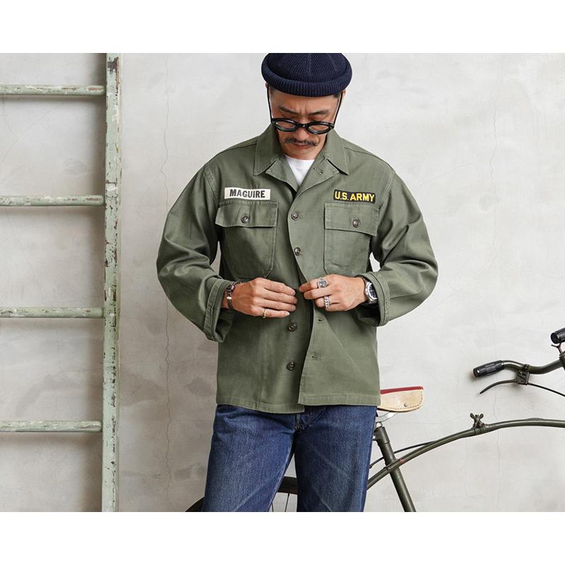 MILITARY（ミリタリー） 実物 USED 米軍 OG-107 コットンサテン