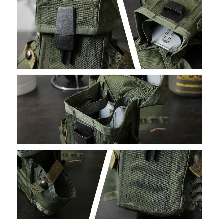 MILITARY（ミリタリー） 実物 USED 米軍 M-16 30連 マガジンポーチ OD