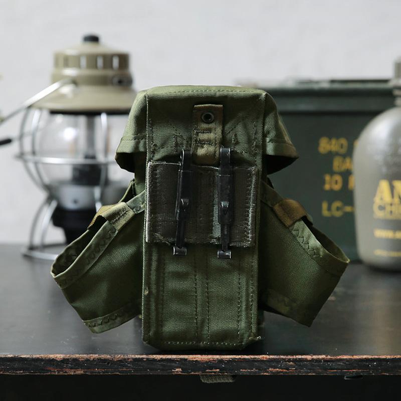 MILITARY（ミリタリー） 実物 USED 米軍 M-16 30連 マガジンポーチ OD