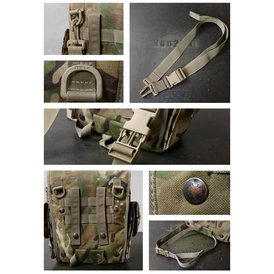 MILITARY（ミリタリー） 実物 USED イギリス軍 ガスマスクバッグ