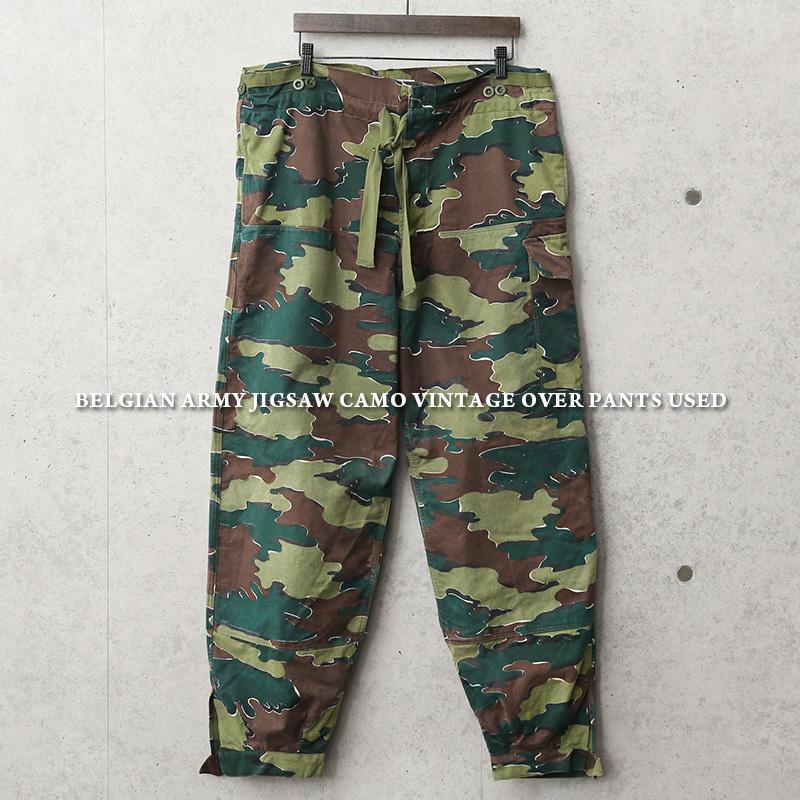 MILITARY（ミリタリー） 実物 USED ベルギー軍 ジグソーカモ VINTAGE