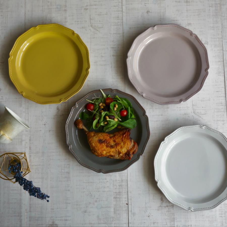 美濃焼 RAFFINE ラフィネ プレートL 陶器 メイン パスタ 盛り皿 ワン