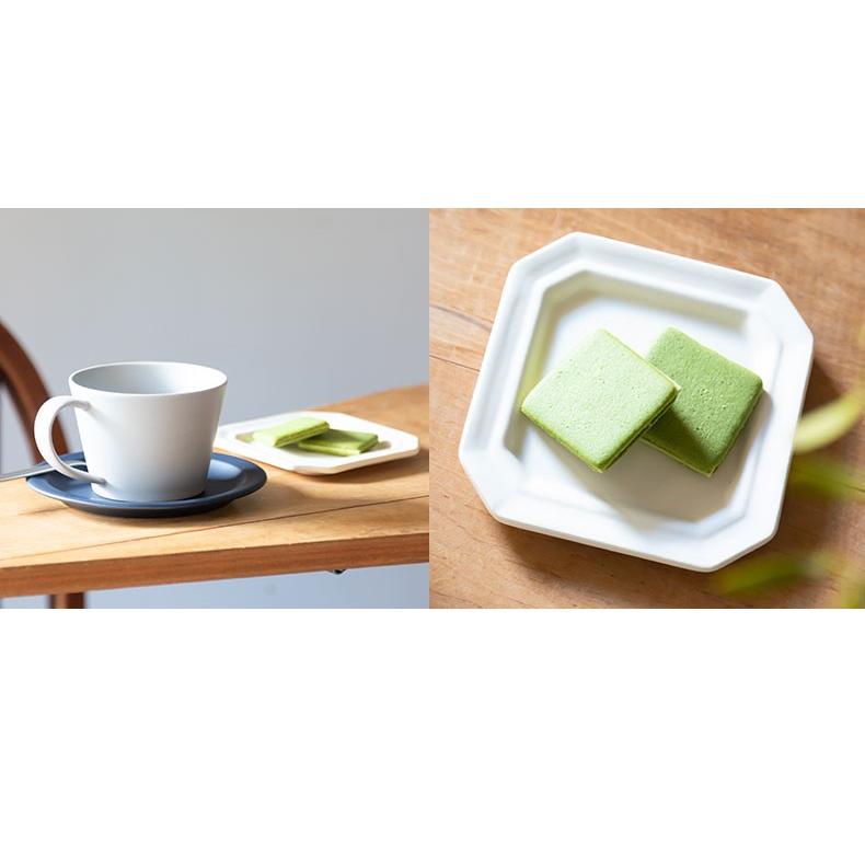 美濃焼 作山窯 SAKUZAN Sara スクエア プレート S (type B) 作山窯