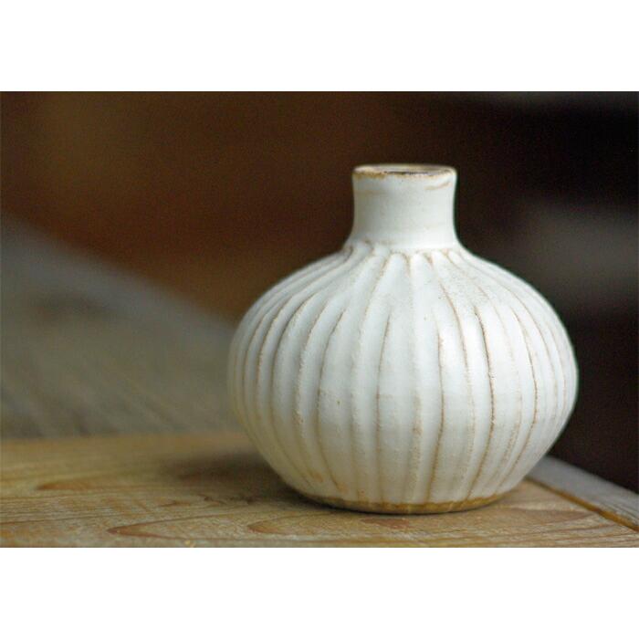 益子焼の一輪挿し 