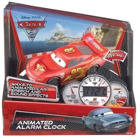 ディズニー カーズ2ライトニング・マックイーン 目覚まし時計