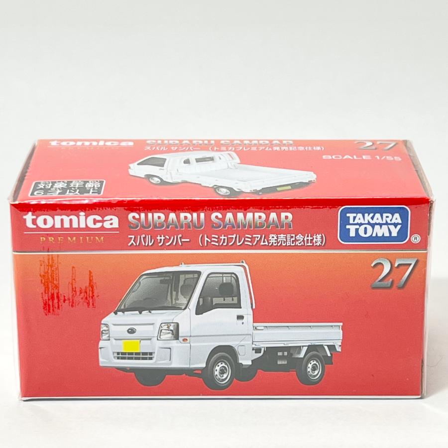 トミカプレミアム タカラトミー 27 スバル サンバー 発売記念仕様