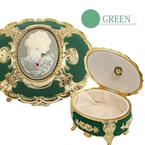 オルゴール ジュエリーボックス 宝石箱 ジュエリーケース カメオ CAMEO
