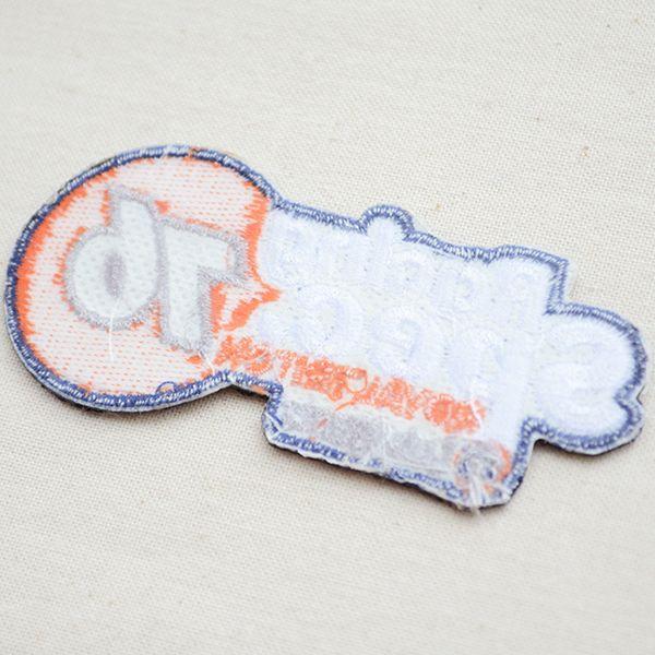 ワッペン アイロン おしゃれ 刺繍 ロゴワッペン 76ルブリカンツ