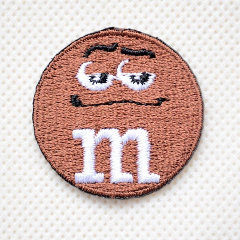 エムズ ワッペン アイロン おしゃれ 刺繍 ワッペン M&M's