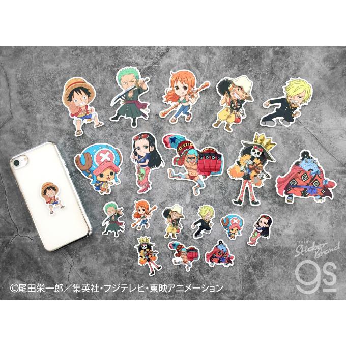 全10種セット：ミニ ワンピースSD(mini)ステッカー キャラクター ミニ