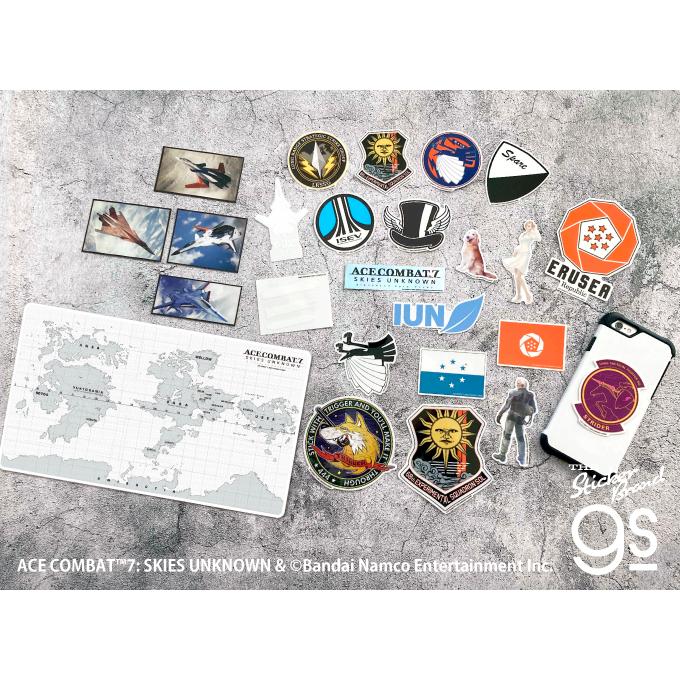 エースコンバット7 ダイカットクリアステッカー X-02S フライト