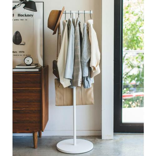 山崎実業 ポールハンガー スマート smart ホワイト 4080 コート
