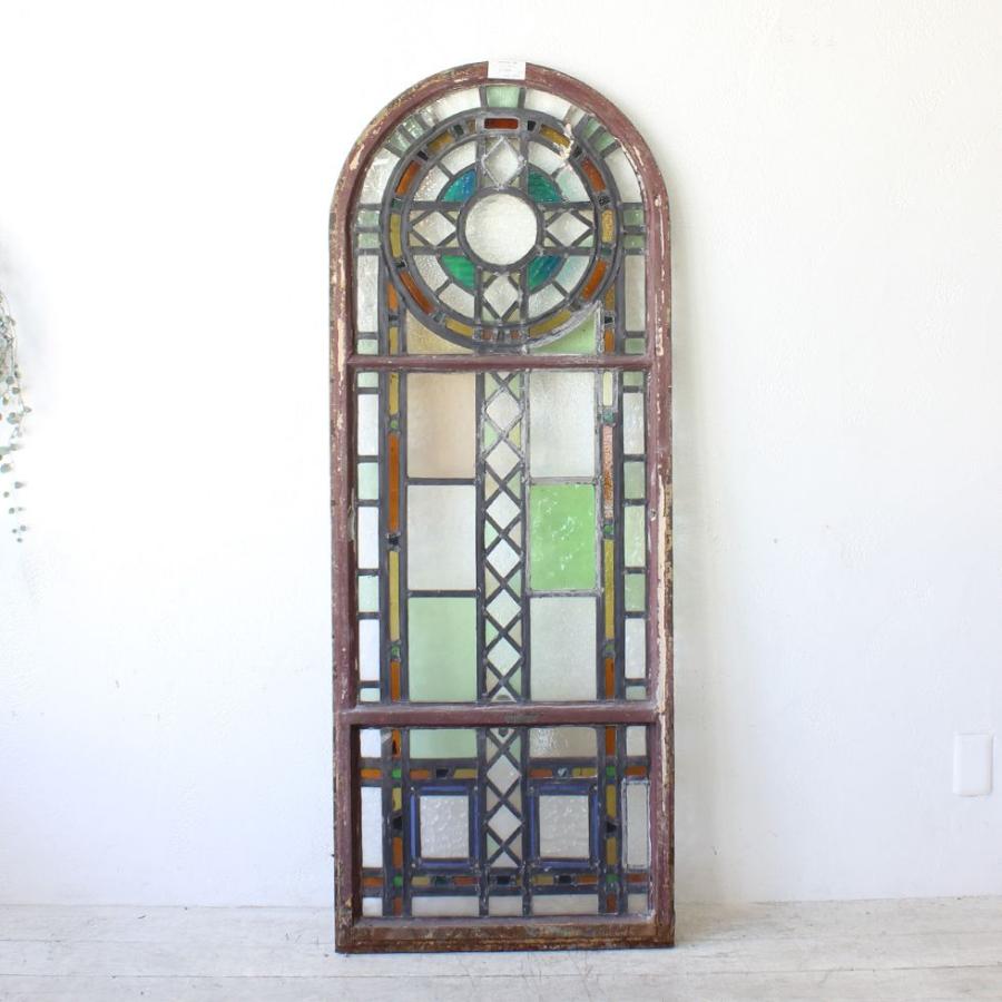 送料無料 ステンドグラス アンティーク 窓 ヨーロッパ直接買い付け