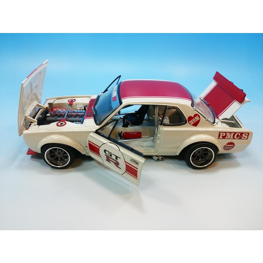 京商 1/18 日産 スカイライン 2000 GT-R ハコスカ レーシング レッド