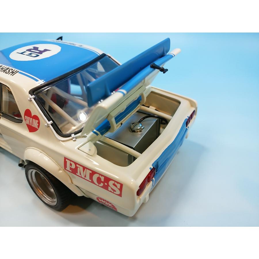 京商 1/18 日産 スカイライン 2000 GT-R ハコスカ レーシング ブルー