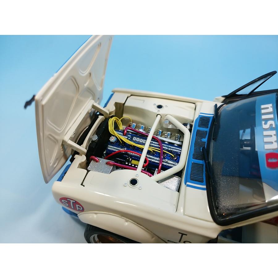 京商 1/18 日産 スカイライン 2000 GT-R ハコスカ レーシング ブルー