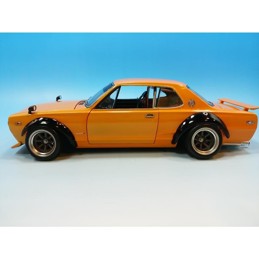 京商 1/18 日産 スカイライン 2000 GT-R KPGC10 ハコスカ カスタム品