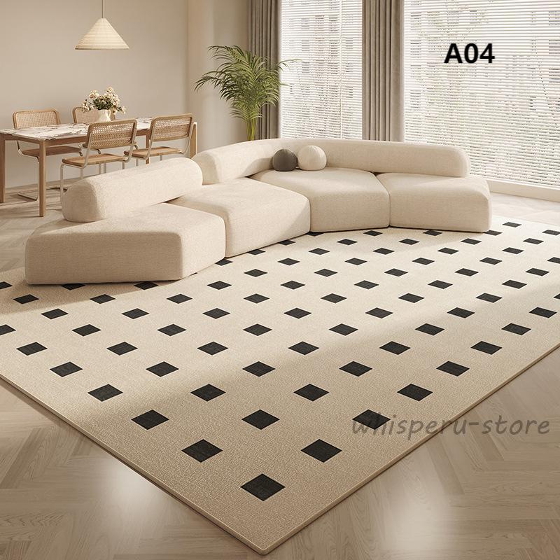 カーペット フラワー じゅうたん ラグ 北欧風 モダン 長方形