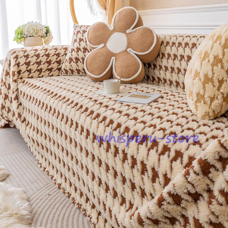 新品 ソファカバー ブランケットソファーカバー 大判サイズ : WHISPER