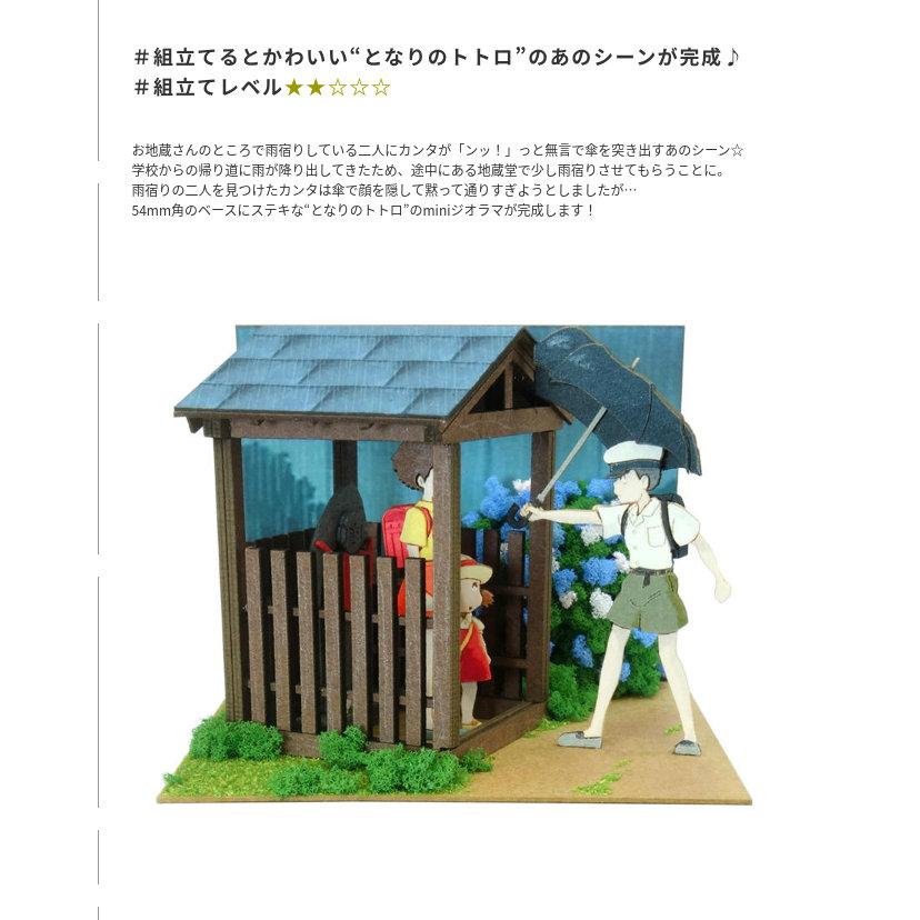 スタジオジブリmini となりのトトロ 雨宿り みにちゅあーとキット NON