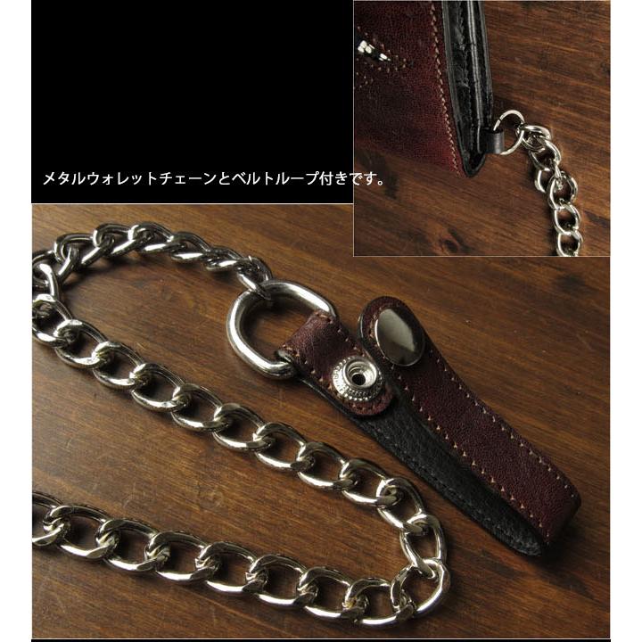 トラッカーズ ウォレット バイカーズ ライダーズ 二つ折り財布