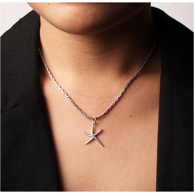 ペンダントトップ シルバーペンダント シルバー925 ヒトデ 希望 縁起